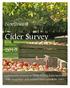 Cider Survey. Northwest. A collaboration between Dr. Mellie Pullman & the Northwest Cider Association, with asistance from Irvine & Co.