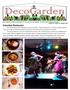 AAA Imports' monthly publication for the premier dish garden, lucky bamboo & bonsai grower Volume 15, Issue 10 - October 2015 Columbia Restaurant