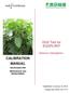 CALIBRATION MANUAL. DUS Test for EGGPLANT. Solanum melongena L. Harmonized with Naktuinbouw and NCSS(/NARO)