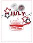 Table of Contents. July Seasonal Foods List Printable Calendar Printable, prefilled Grocery List