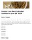 Gordon Food Service Market Updates for June 29, 2018