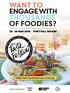 Want to engage with thousands of foodies?