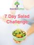 7 Day Salad Challenge