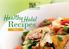 HealthyHalal. Recipes. issue 01