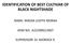 IDENTIFICATION OF BEST CULTIVAR OF BLACK NIGHTSHADE