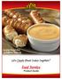 Bavarian Pretzel Sticks & Craft Beer Cheese Dip. Food Service. Product Guide
