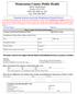 Montezuma County Public Health 106 W. North Street Cortez, CO (970) ext. 225 Fax (970)