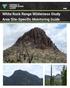 Utah. White Rock Range Wilderness Study Area Site-Specific Monitoring Guide