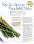 Top Ten Spring Vegetable Sides
